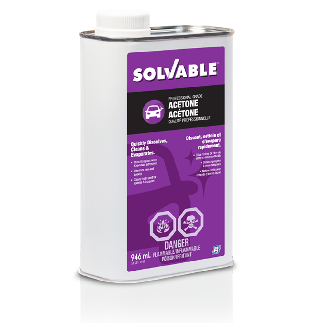 Solvable Acetone 946mL