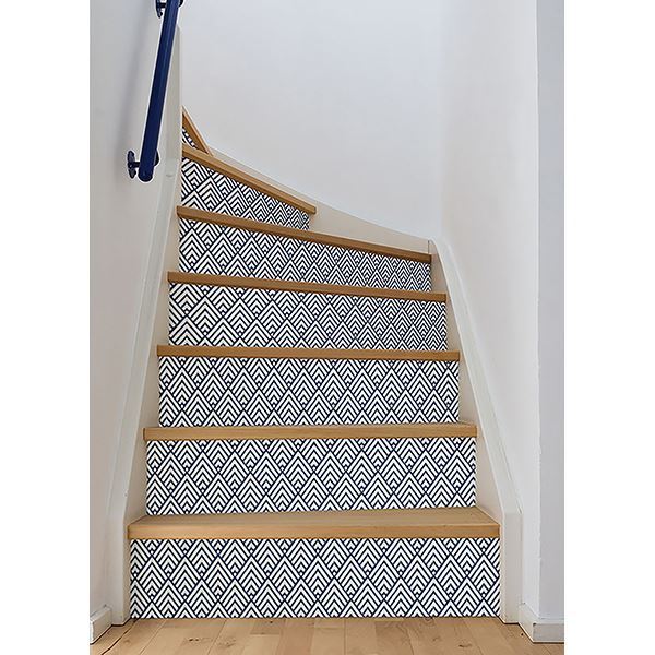 Arrowhead - Deep Blue Peel & Stick Wallpaper