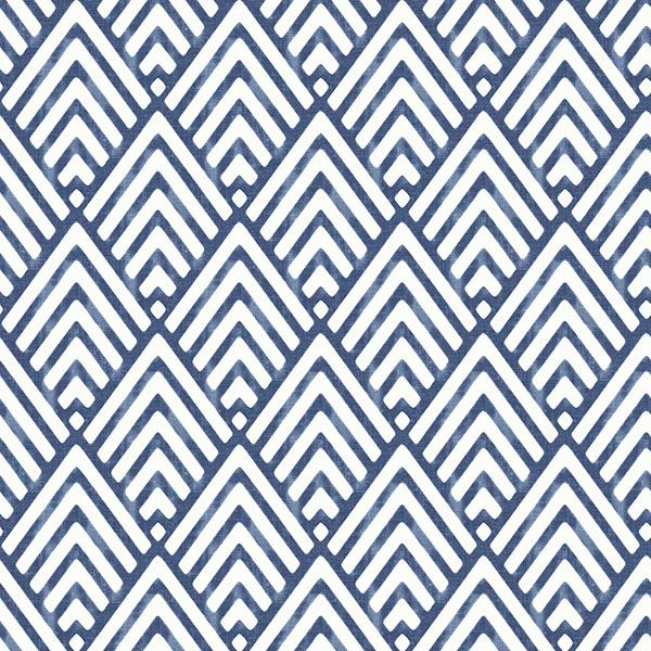 Arrowhead - Deep Blue Peel & Stick Wallpaper