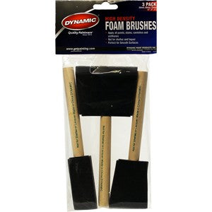 Dynamic High Density Foam Brushes (3 Pack)