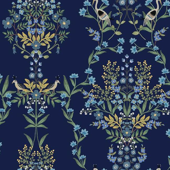 Luxembourg - Botanical Peel & Stick Wallpaper by Rifle Paper Co.