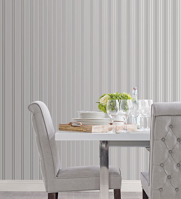 Shimmering Stripes Wallpaper by Norwall