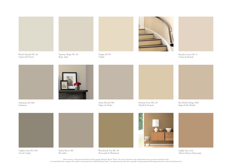 1124 Saddle Tan a Paint Color by Benjamin Moore