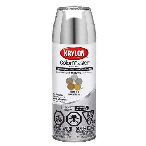 Krylon ColorMaster Paint & Primer Metallic